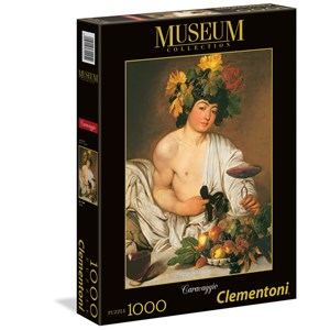 Clementoni (31445) - Caravaggio: "Bacchus" - 1000 pezzi