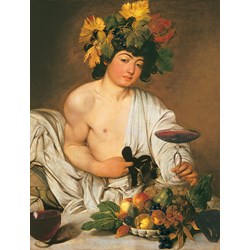 Clementoni (31445) - Caravaggio: "Bacchus" - 1000 pezzi