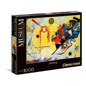 Clementoni (39195) - Vassily Kandinsky: "Yellow-Red-Blue" - 1000 pezzi