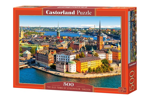 Castorland (B-52790) - "The Old Town of Stockholm, Sweden" - 500 pezzi