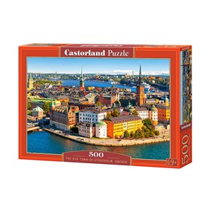 Castorland (B-52790) - "The Old Town of Stockholm, Sweden" - 500 pezzi