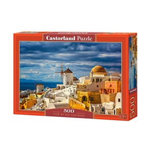 Castorland (B-52905) - "View of Oia Santorini" - 500 pezzi