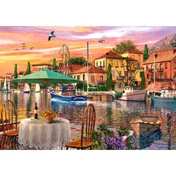 Castorland (B-52912) - "Sunset Harbour" - 500 pezzi