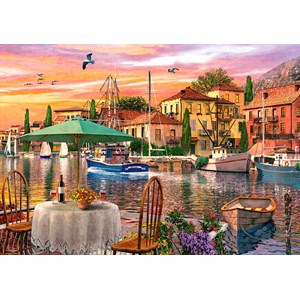 Castorland (B-52912) - "Sunset Harbour" - 500 pezzi