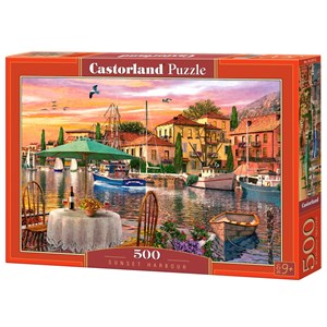 Castorland (B-52912) - "Sunset Harbour" - 500 pezzi