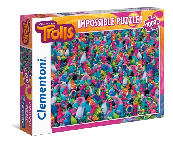 Clementoni (39369) - "Trolls" - 1000 pezzi