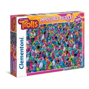 Clementoni (39369) - "Trolls" - 1000 pezzi