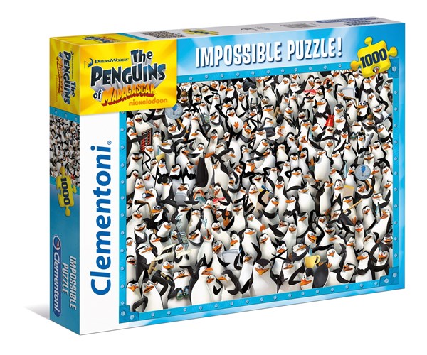 Clementoni (39362) - The Penguins of Madagascar - 1000 pezzi