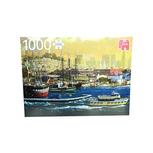 Jumbo (18552) - "Harbour of San Francisco, USA" - 1000 pezzi