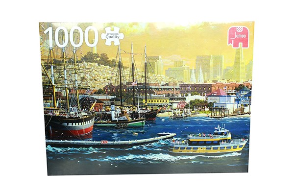 Jumbo (18552) - "Harbour of San Francisco, USA" - 1000 pezzi
