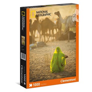 Clementoni (39302) - "Indian Woman" - 1000 pezzi