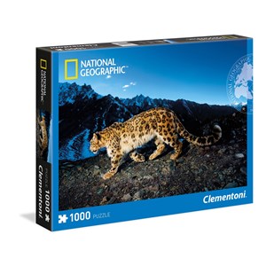 Clementoni (39376) - "Snow Leopard" - 1000 pezzi