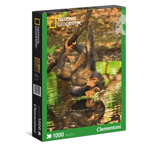 Clementoni (39301) - "Chimpanzee" - 1000 pezzi