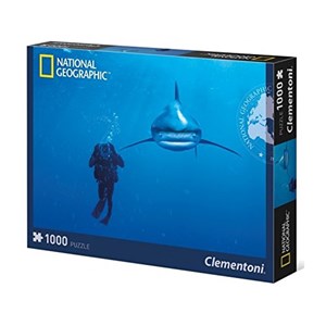 Clementoni (39303) - "Ocean Whitetip Shark" - 1000 pezzi
