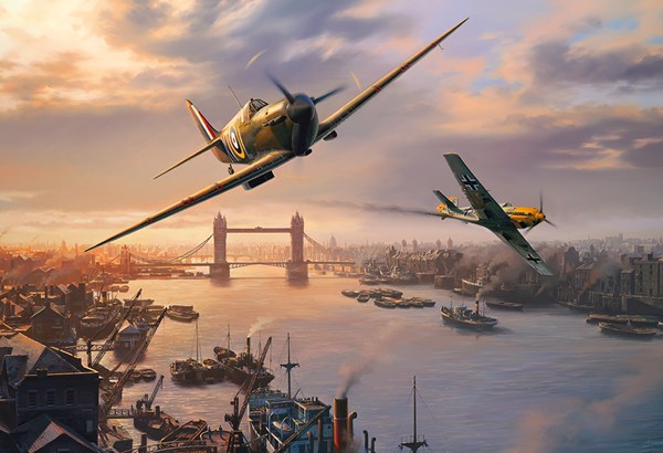 Gibsons (G3112) - Nicolas Trudgian: "Spitfire Skirmish" - 500 pezzi
