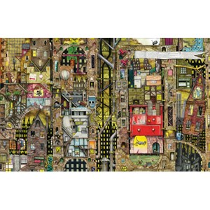 Schmidt Spiele (59355) - Colin Thompson: "Townscape" - 1000 pezzi