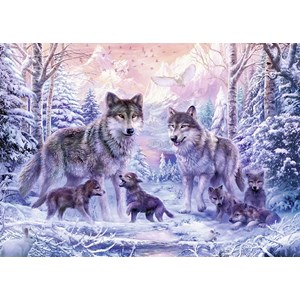 Ravensburger (19146) - "Arctic Wolves" - 1000 pezzi