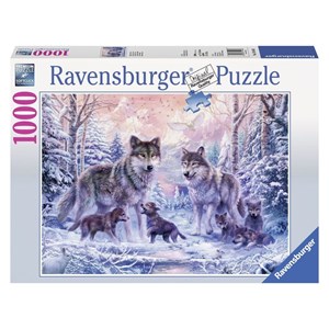 Ravensburger (19146) - "Arctic Wolves" - 1000 pezzi