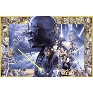 Ravensburger (17431) - "Star Wars Saga" - 5000 pezzi