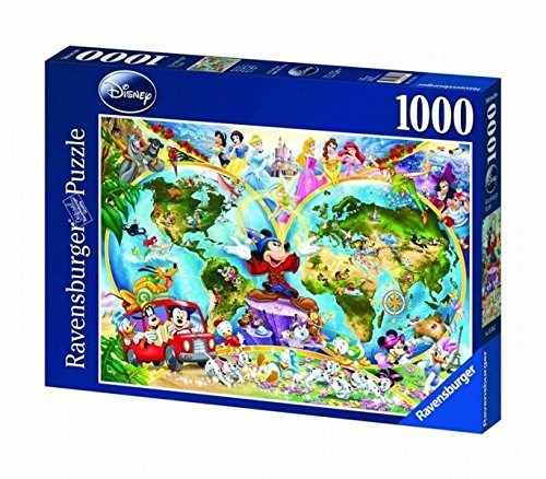 Ravensburger (15785) - "Disney World Map" - 1000 pezzi