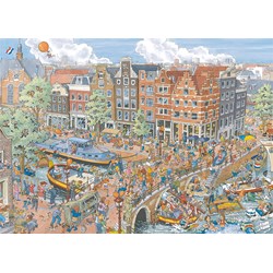 Ravensburger (19192) - "Amsterdam" - 1000 pezzi