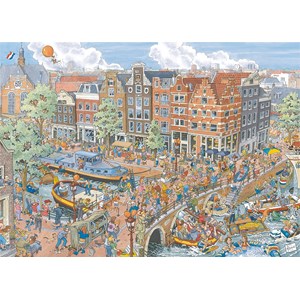 Ravensburger (19192) - "Amsterdam" - 1000 pezzi