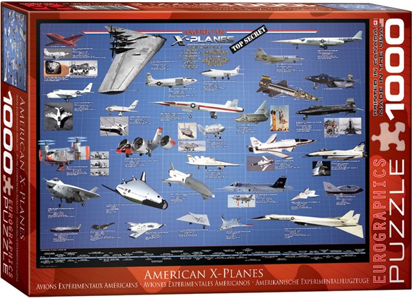 Eurographics (6000-0248) - "American X-Planes" - 1000 pezzi