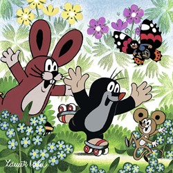 Ravensburger (09209) - "On the Move with the Mole" - 49 pezzi