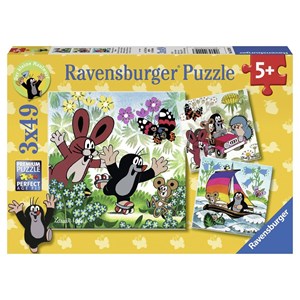 Ravensburger (09209) - "On the Move with the Mole" - 49 pezzi