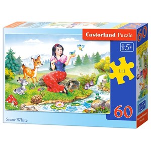 Castorland (B-06557) - "Snow White" - 60 pezzi