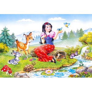 Castorland (B-06557) - "Snow White" - 60 pezzi