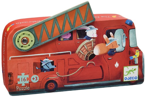 Djeco (07269) - "Fire Truck" - 16 pezzi