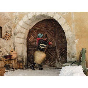 Ravensburger (10598) - "A Bell for Ursli" - 100 pezzi