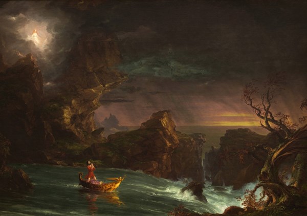 Grafika (00244) - Thomas Cole: "Le voyage de la Vie, 1842" - 1000 pezzi