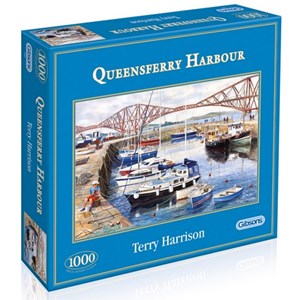 Gibsons (G6089) - Terry Harrison: "Queensferry Fishing Harbour" - 1000 pezzi