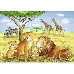 Ravensburger (07606) - "Elefant, Lion & Co." - 12 pezzi