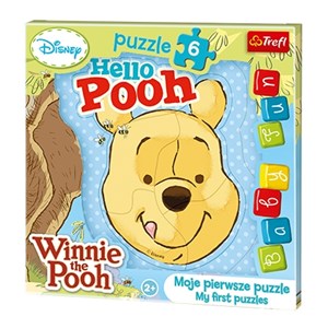 Trefl (36115) - "Hello Pooh" - 6 pezzi