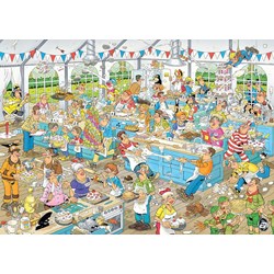 Jumbo (19003) - Jan van Haasteren: "Food Frenzy" - 1000 pezzi