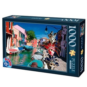 D-Toys (62154-EC10) - "Burano, Italy" - 1000 pezzi