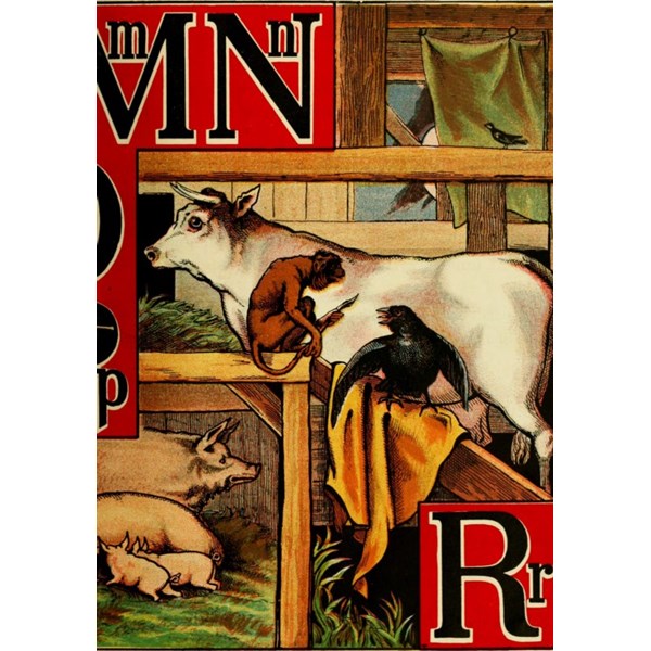 Grafika (00566) - McLoughlin Brothers: "The Ark alphabet" - 1000 pezzi