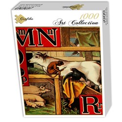 Grafika (00566) - McLoughlin Brothers: "The Ark alphabet" - 1000 pezzi