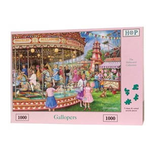 The House of Puzzles (3190) - "Gallopers" - 1000 pezzi