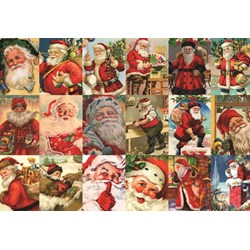 Jumbo (18589) - "Vintage Santa's" - 2000 pezzi