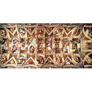 Educa (16065) - Michelangelo: "Sistine Chapel" - 18000 pezzi