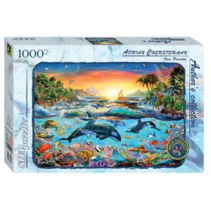 Step Puzzle (79529) - "Orca Paradise" - 1000 pezzi
