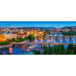 Castorland (B-060061) - "Prague at Night" - 600 pezzi