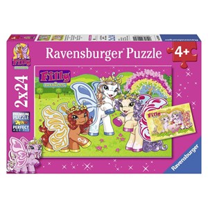 Ravensburger (09089) - "Fabulous World of Filly" - 24 pezzi