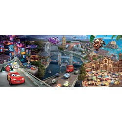Ravensburger (12645) - "Disney Cars Panoramic" - 200 pezzi