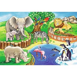 Ravensburger (07602) - "Animals in the Zoo" - 12 pezzi