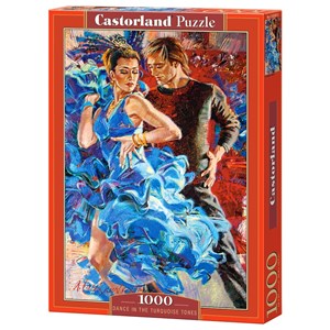 Castorland (C-103287) - "Dance in the Turquoise Tones" - 1000 pezzi